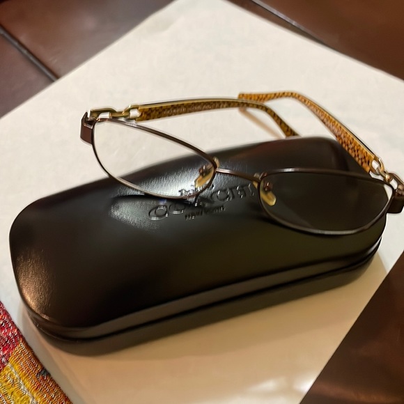 Coach eyeglasses used eyeglasses frame discard prescription - Picture 1 of 4
